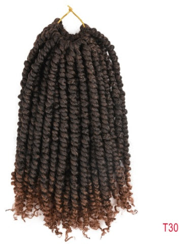 Pre-twisted Passion Twist Crochet African Braids Crochet Hair