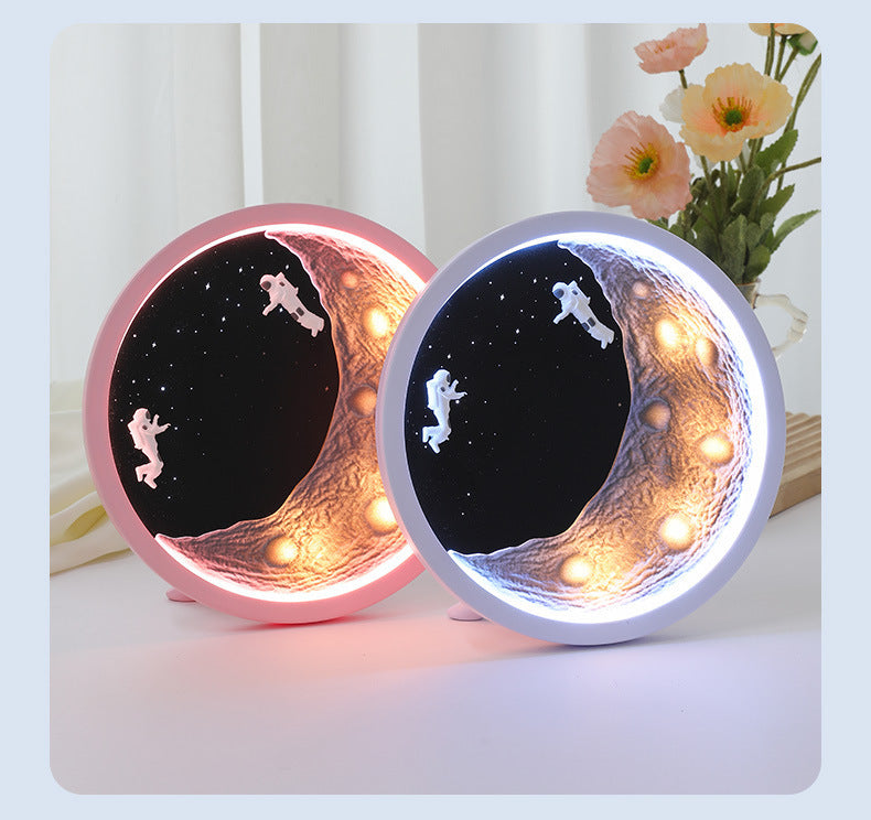 Moon Astronaut Wireless Bluetooth Speaker Home Decor