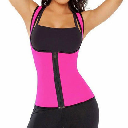 Women Zipper Slimming Waist Corsets