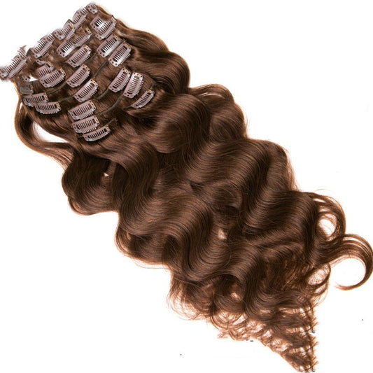 Brazil Remiga Natural Clip Ins 7 Piece Set