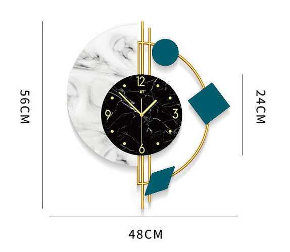 Quartz Wall Clocks for Stylish Living Room Decor