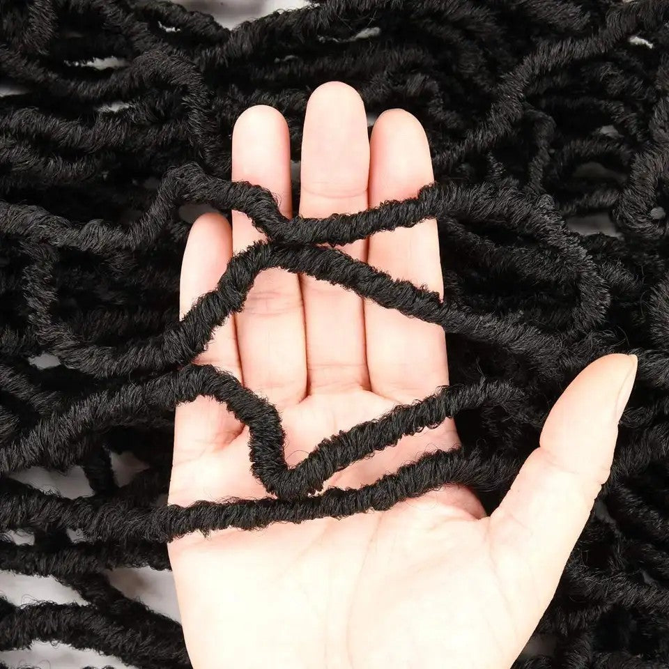 Earthworm Crochet NuLocs Braiding Hair Dreadlocks