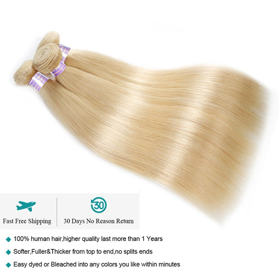 Blonde Straight Hair Extensions