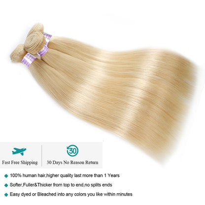 Blonde Straight Hair Extensions