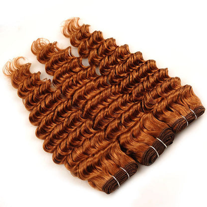 Brown 100g deep wave wig