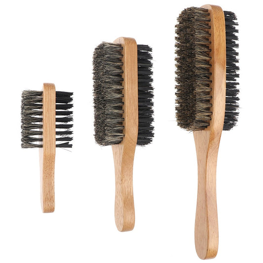 Wooded Boar Bristle Brush