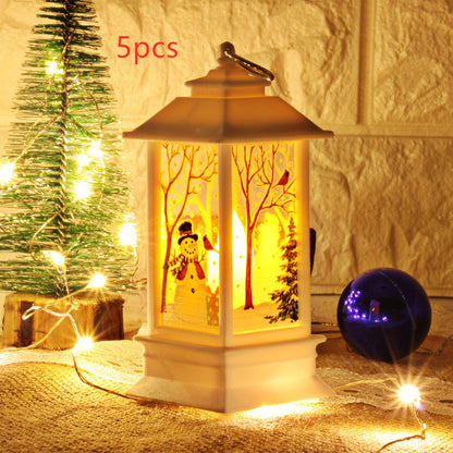 Snowman Light Merry Christmas Home Decor