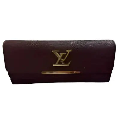 Lux Design Clutch Bag with  Chain Handle