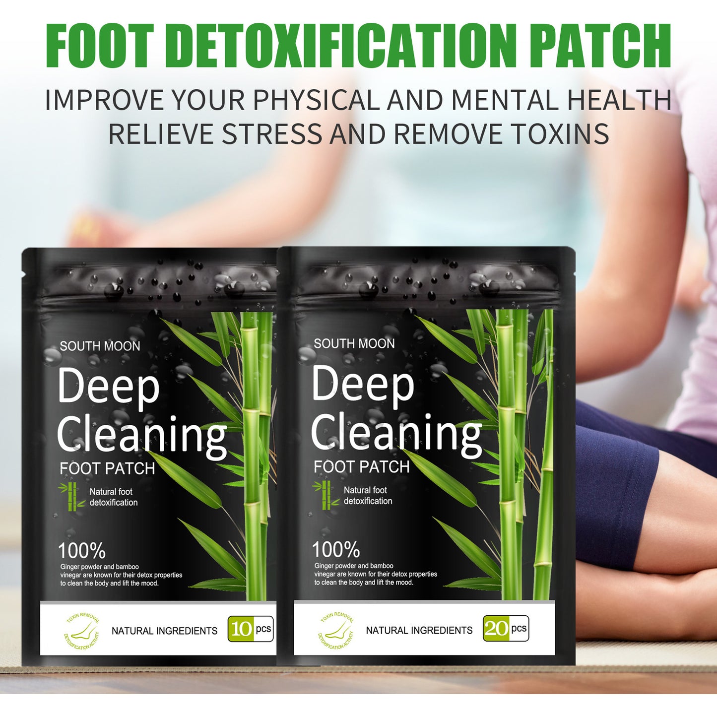 Moxibustion Soothing Fatigue Helps Sleep Care Foot Patch