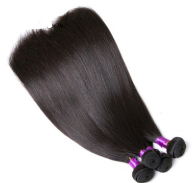 Brazilin human straight hair natural color