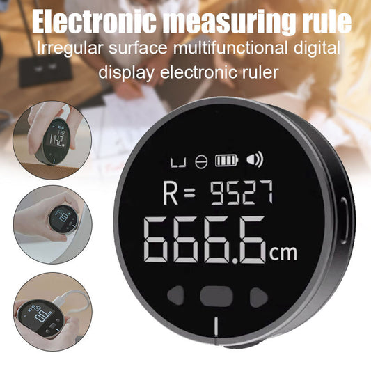 Digital LCD Distance Measuring Ruler - High Precision Tool