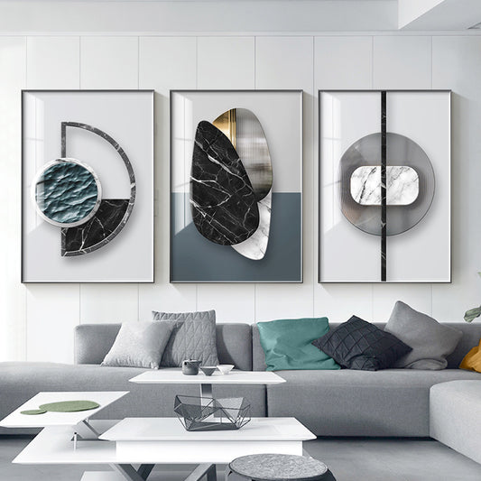 Abstract Geometric Wall Art Poster