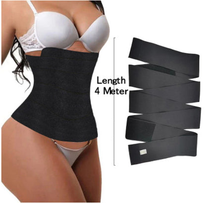 Waist Training Device Body Sculpting Winding Belt