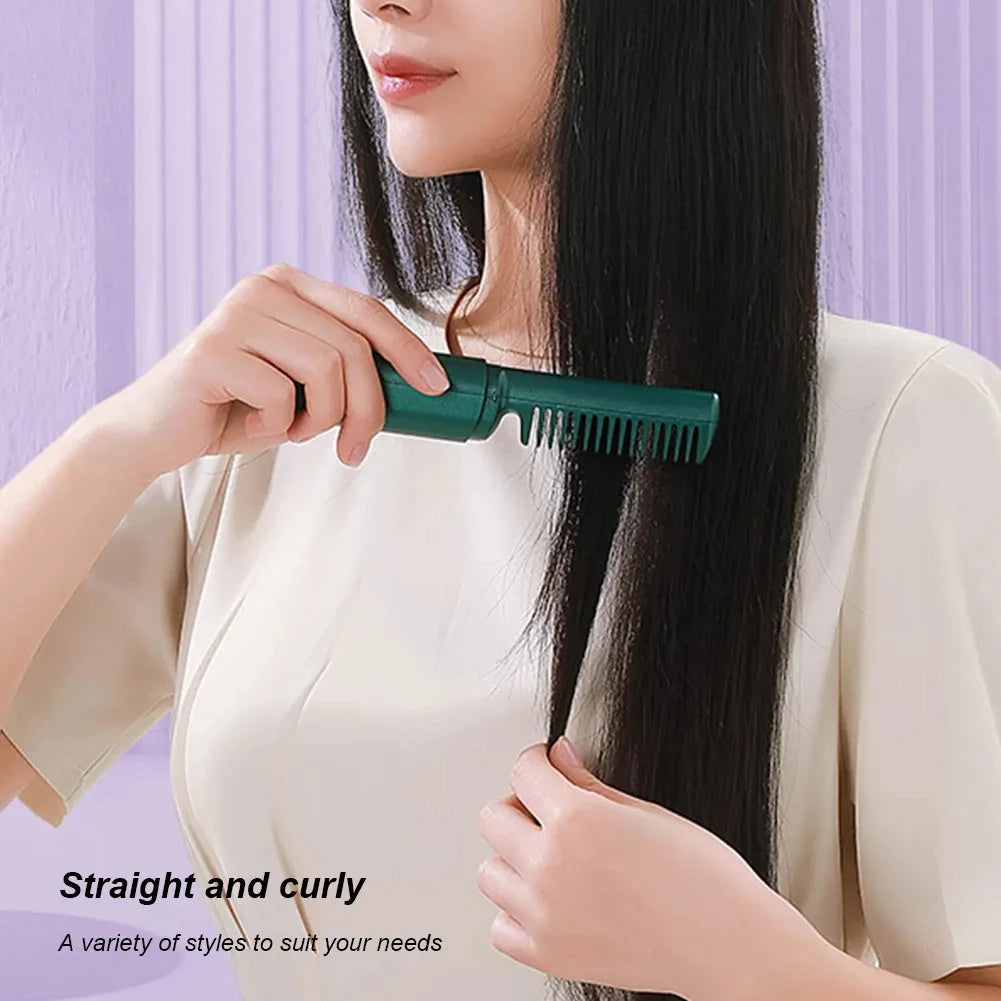 Straightening Curling Brush Hair Styling Tools