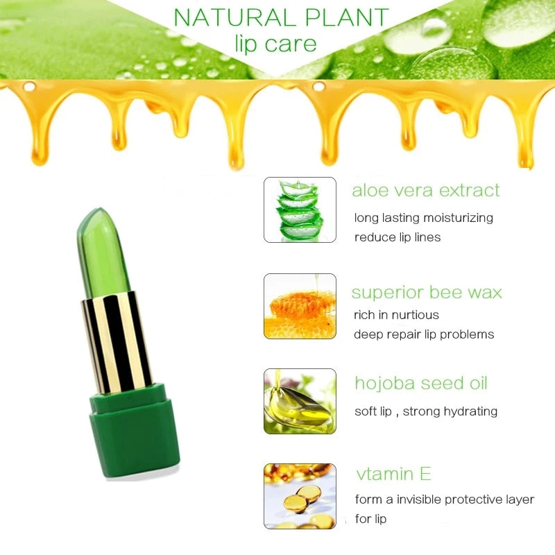 Aloe Vera Moisturizing Lip Balm - Long-Lasting | Zara Hannah