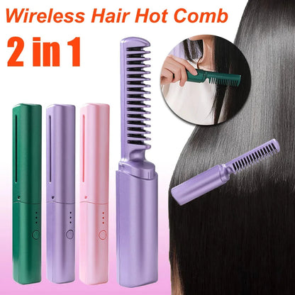 Straightening Curling Brush Hair Styling Tools