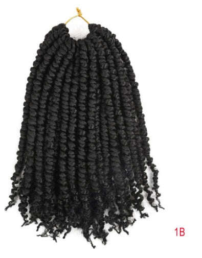 Pre-twisted Passion Twist Crochet African Braids Crochet Hair