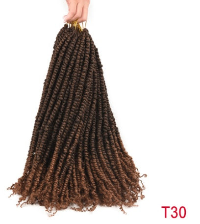 Pre-twisted Passion Twist Crochet African Braids Crochet Hair